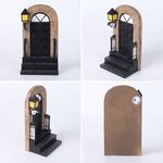 Serre-livre porte ancienne lumineuse, vue 4