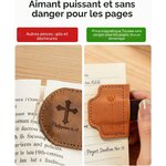Marque-pages magnétiques avec porte-stylo, vue 4