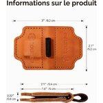 Marque-pages magnétiques avec porte-stylo, vue 5