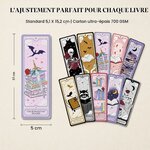 Marque-pages tarot dark fantasy, vue 2