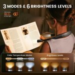 Lampe de lecture tour de cou rechargeable, vue 2