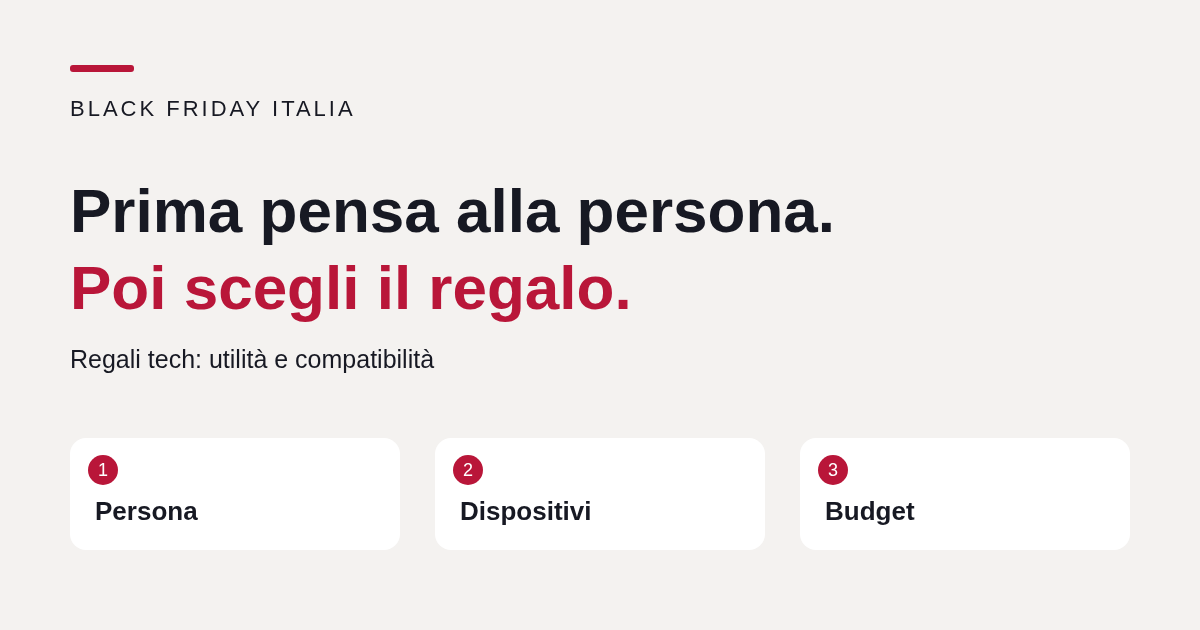 Regali tech utili: come scegliere in base alla persona e ai suoi dispositivi