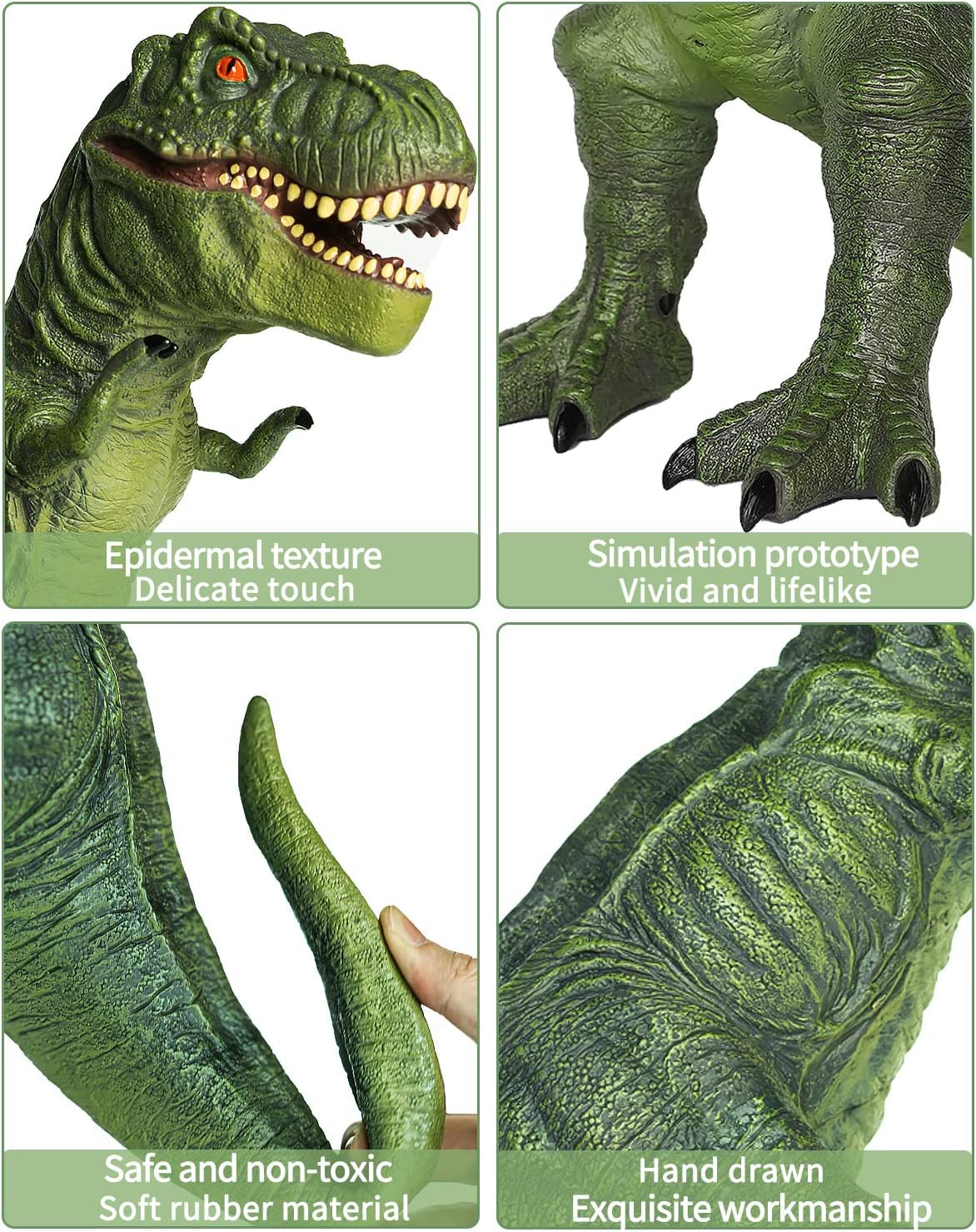 T-Rex gigante Gzsbaby da 71 cm, altra vista