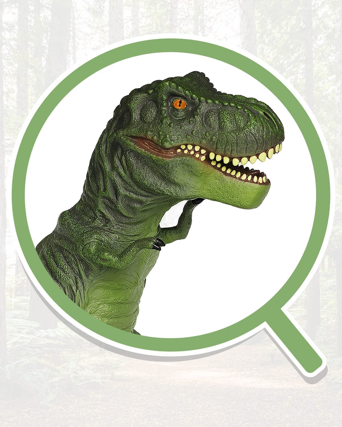 T-Rex gigante Gzsbaby da 71 cm, dettaglio