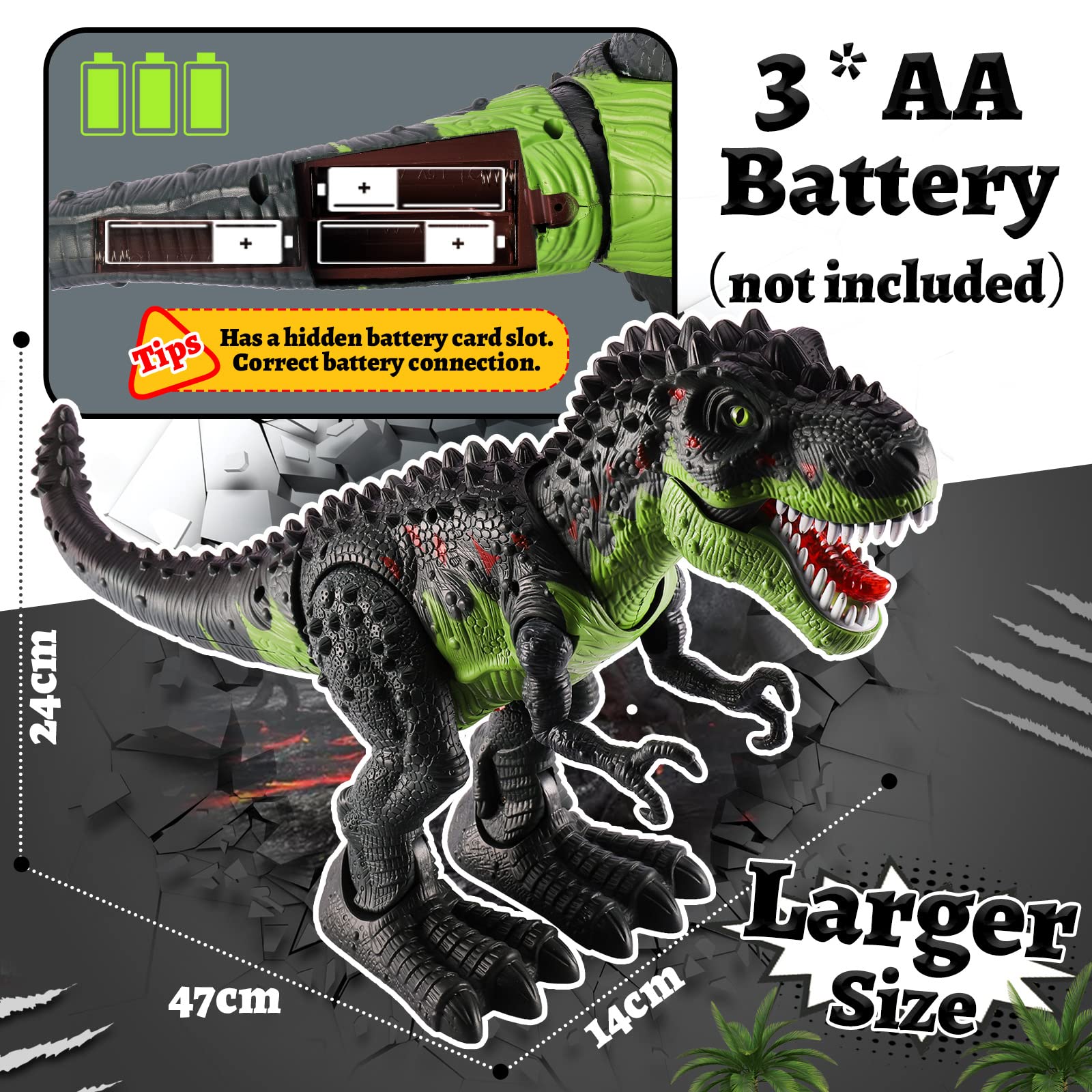T-Rex TOEY PLAY da 47 cm, altra vista
