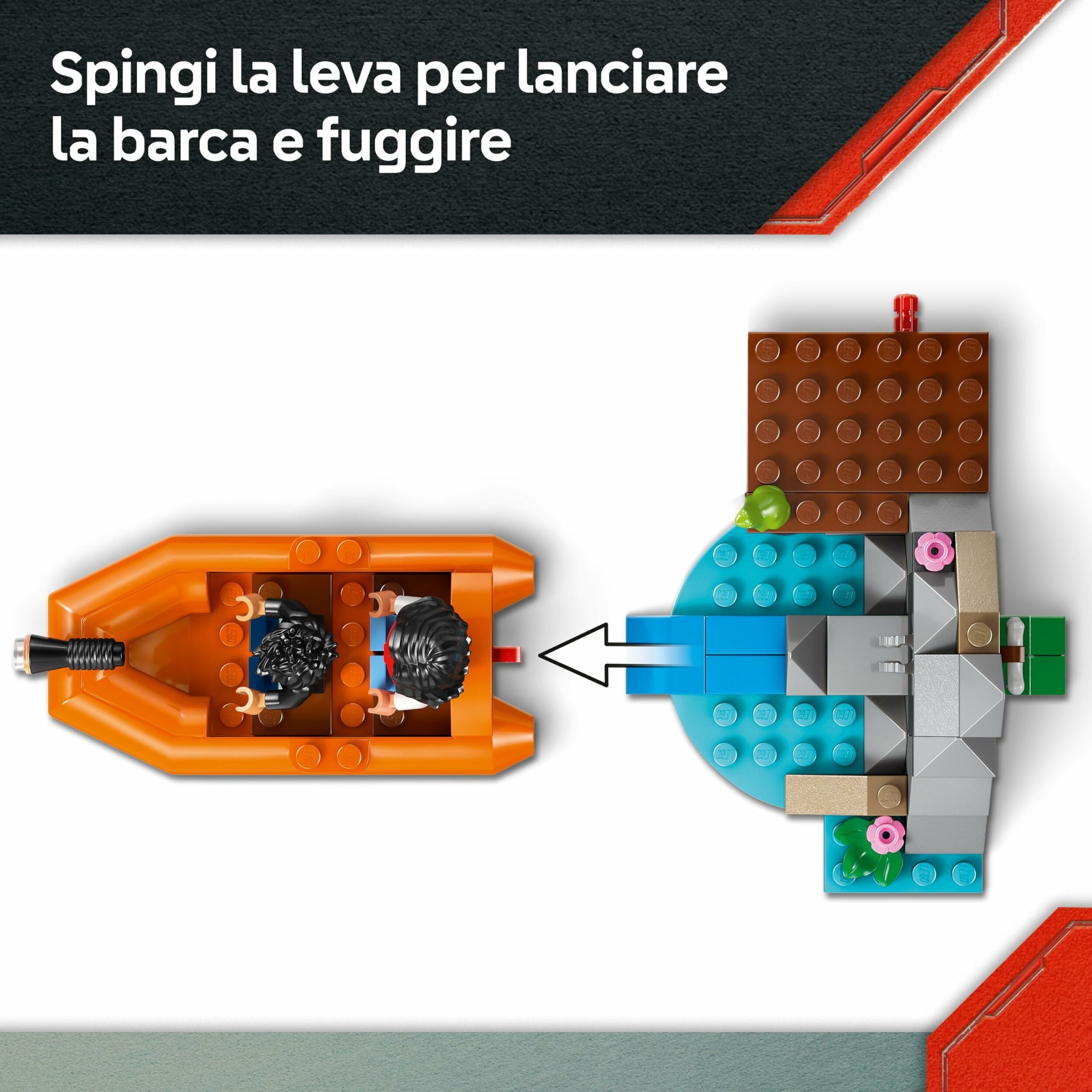 LEGO Jurassic World 76975, dettaglio