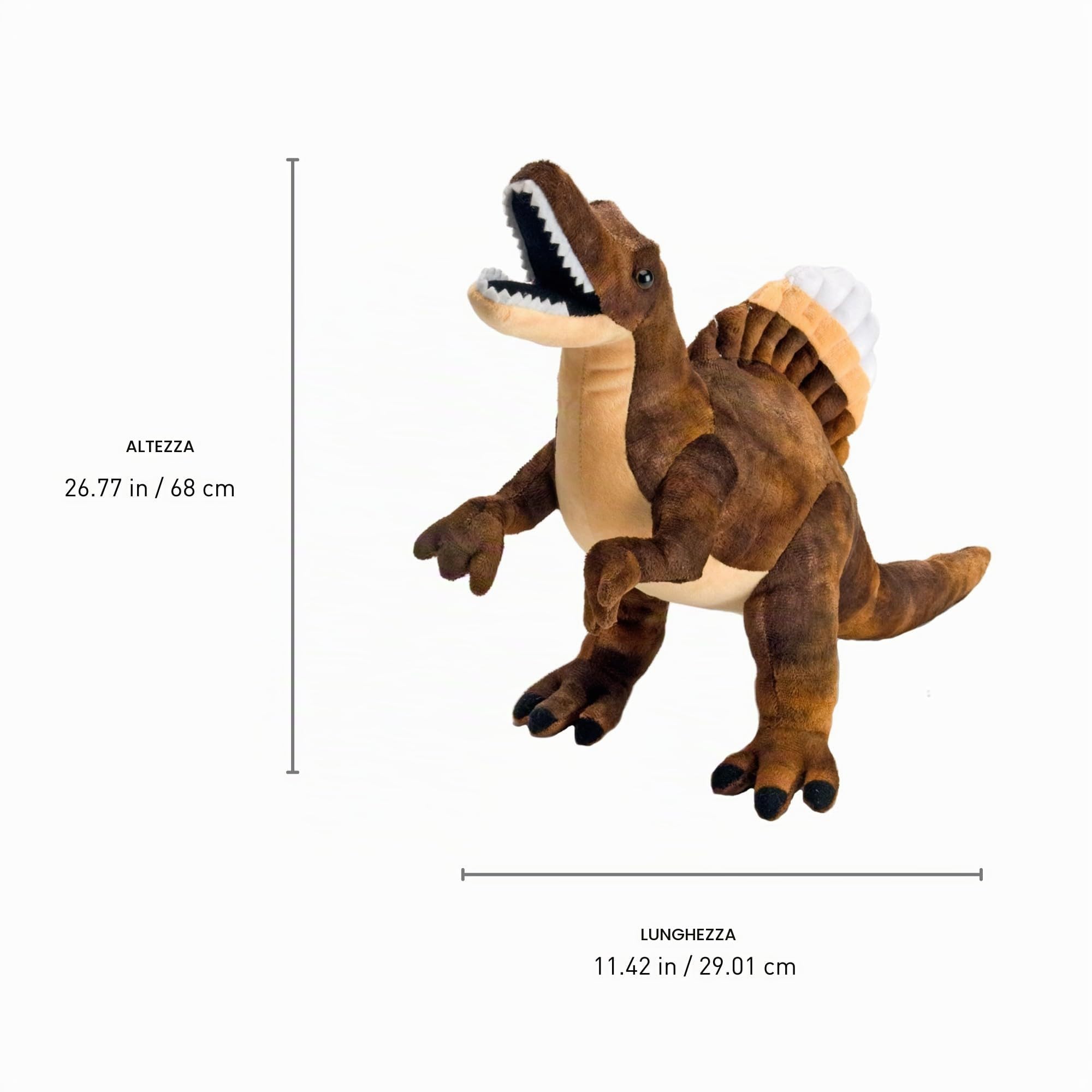 Peluche Spinosauro Wild Republic, altra vista
