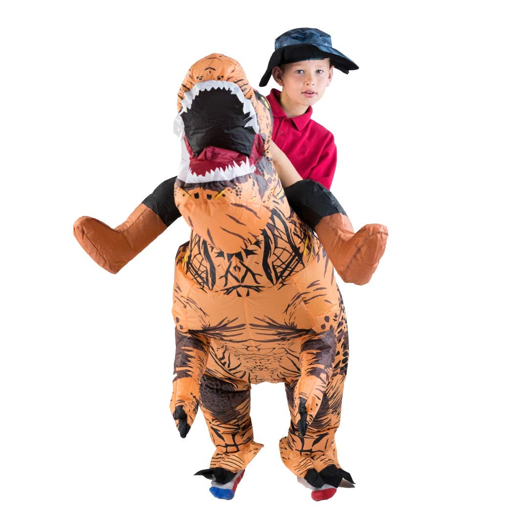 Costume gonfiabile T-Rex Bodysocks, altra vista