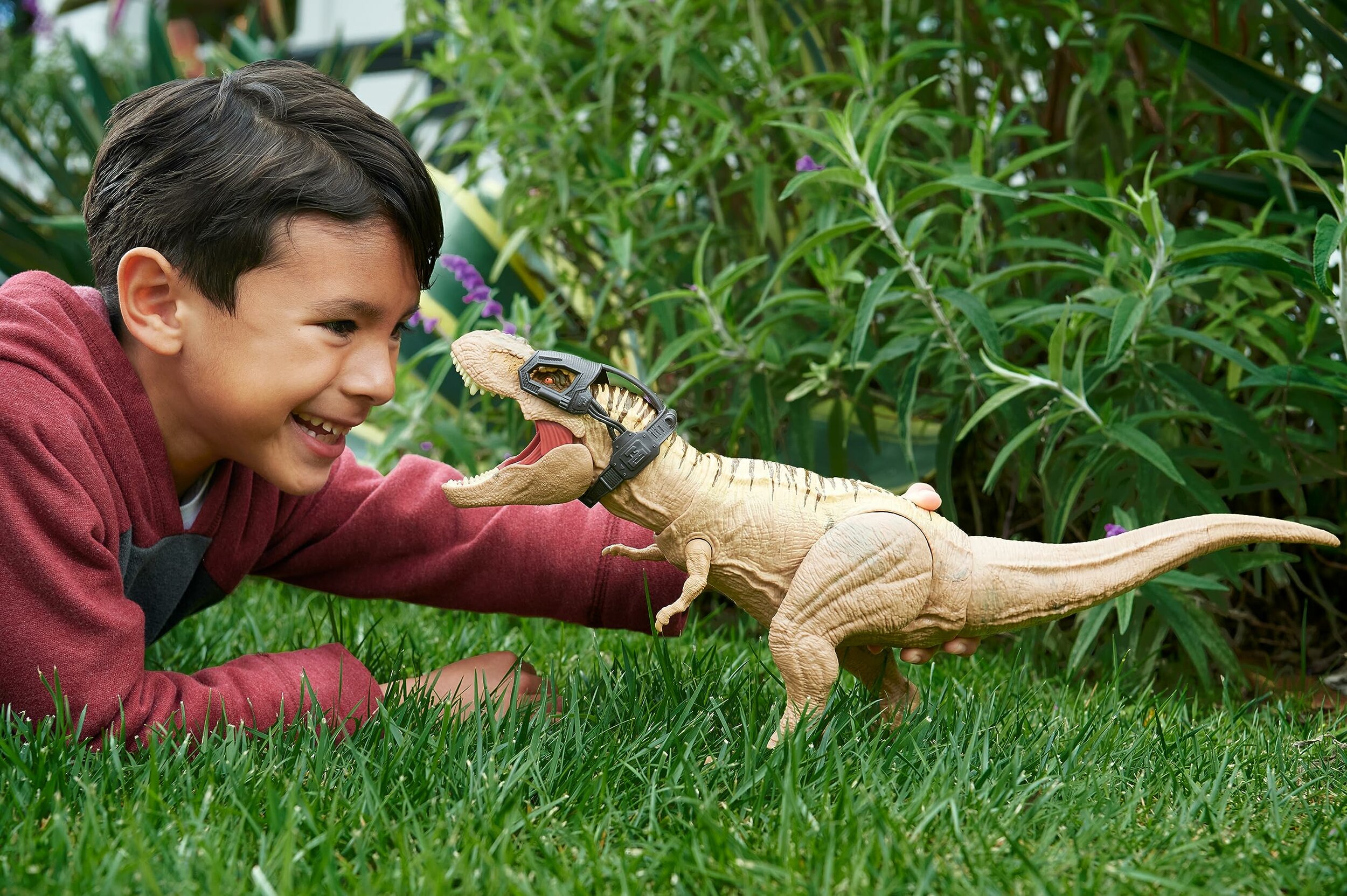 T-Rex Caccia e Divora Mattel HNT62, altra vista