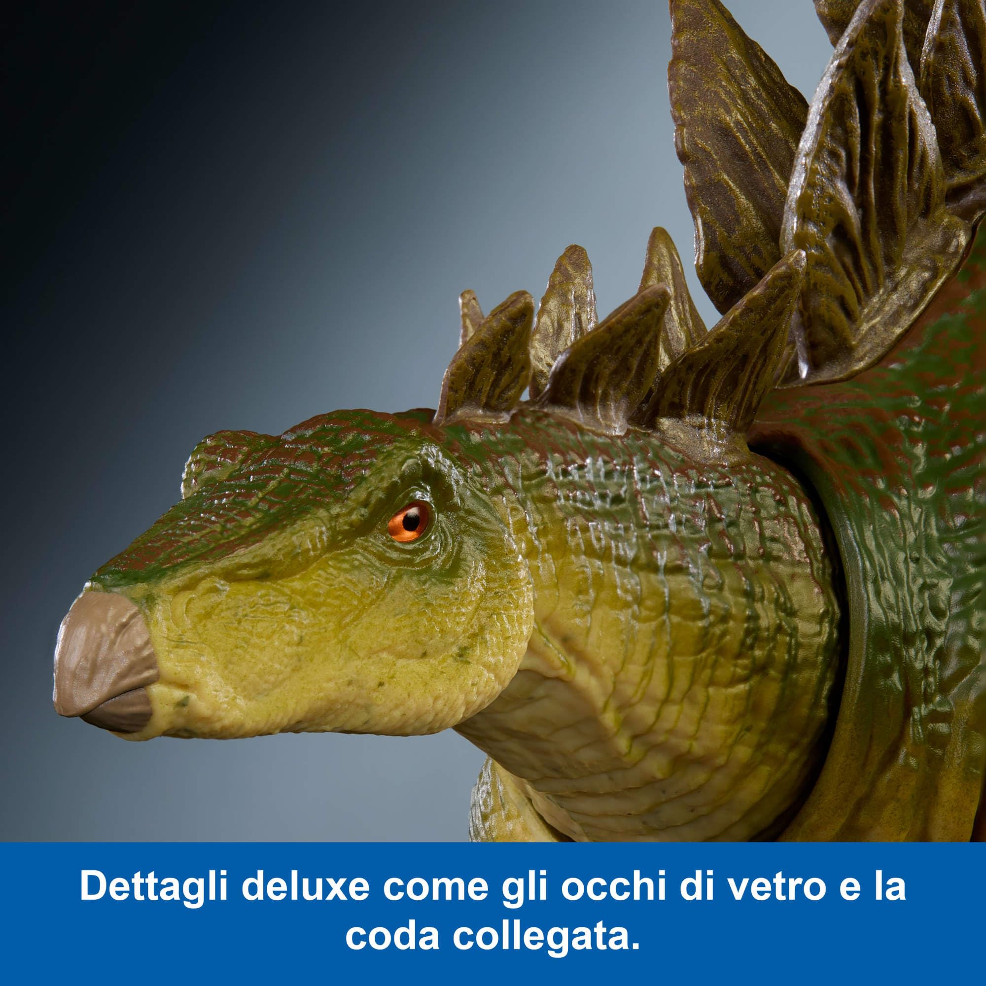Stegosauro Hammond Collection Mattel JCH08, dettaglio