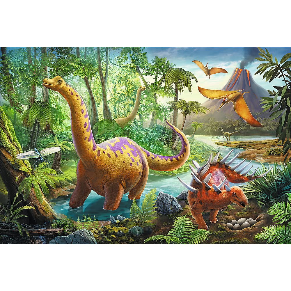 Puzzle Trefl La via dei dinosauri, altra vista