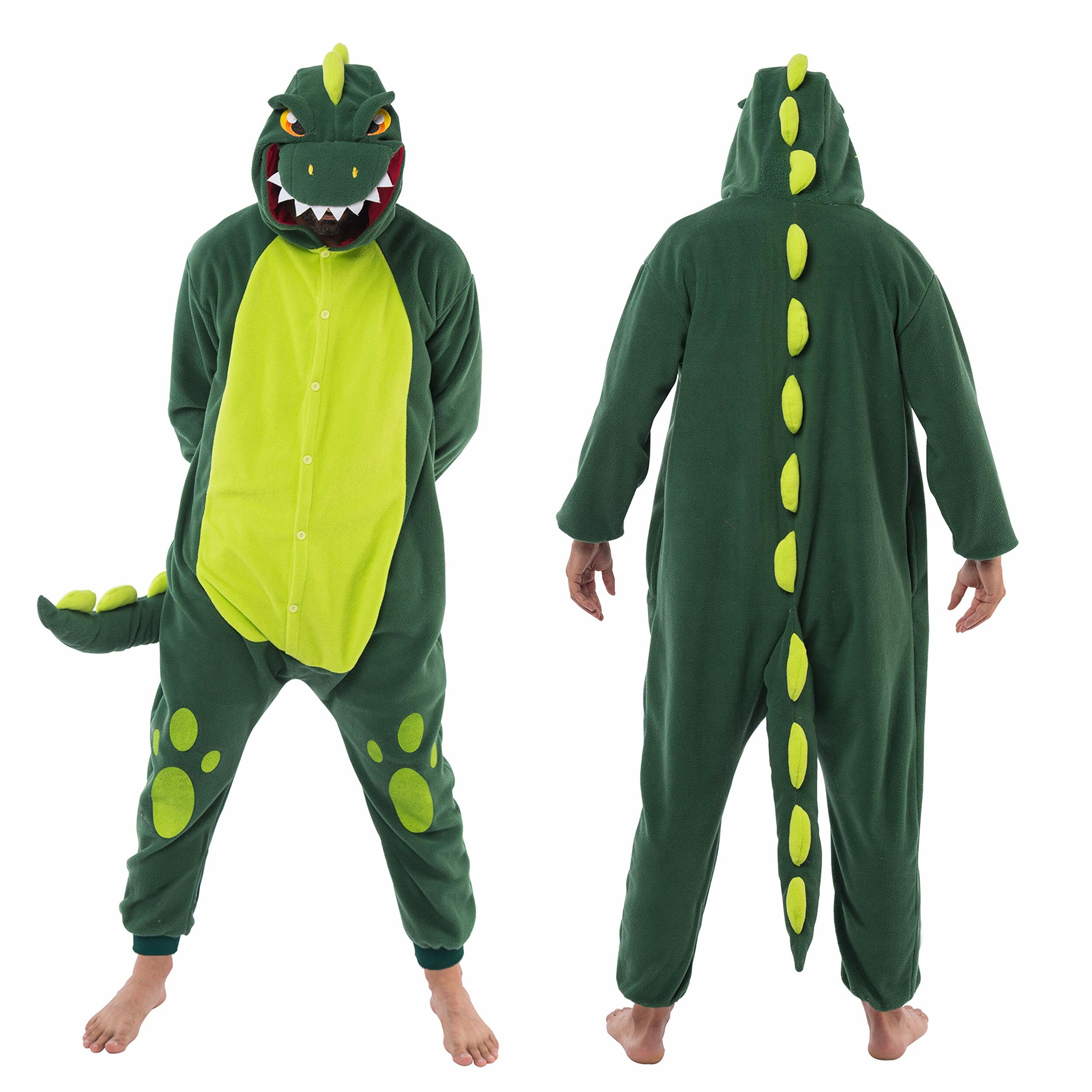 Tutina da dinosauro Spooktacular Creations per adulti, altra vista