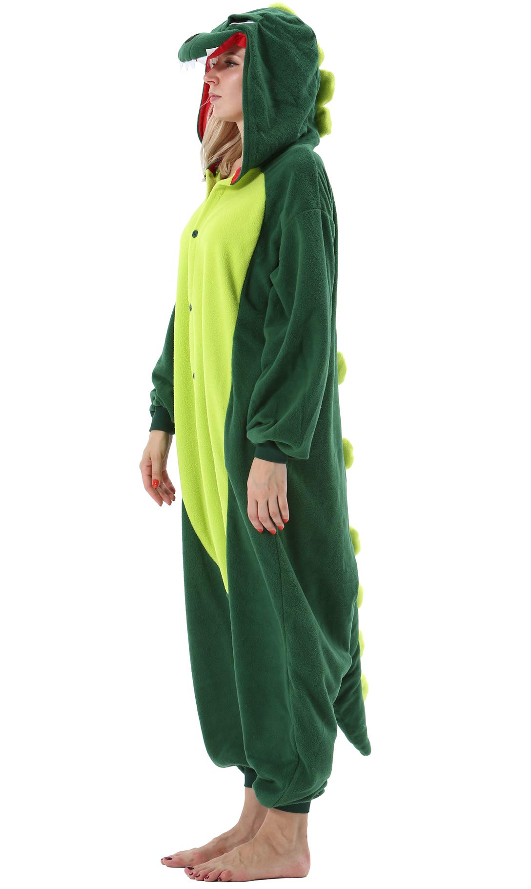 Kigurumi da dinosauro ULEEMARK, dettaglio