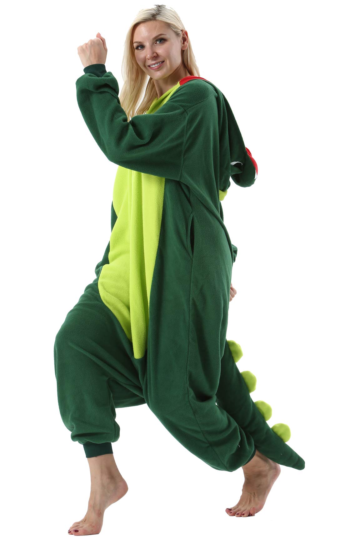 Kigurumi da dinosauro ULEEMARK, altra vista