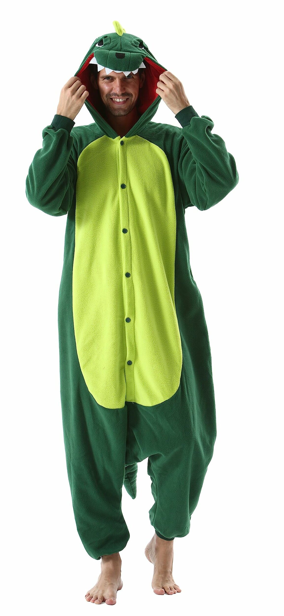 Kigurumi da dinosauro Simzoo, altra vista