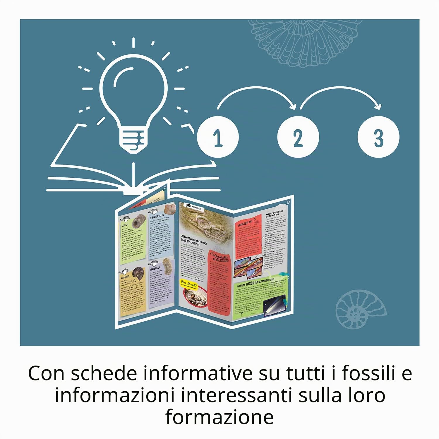 Bambino che scava il blocco Kosmos, altra vista