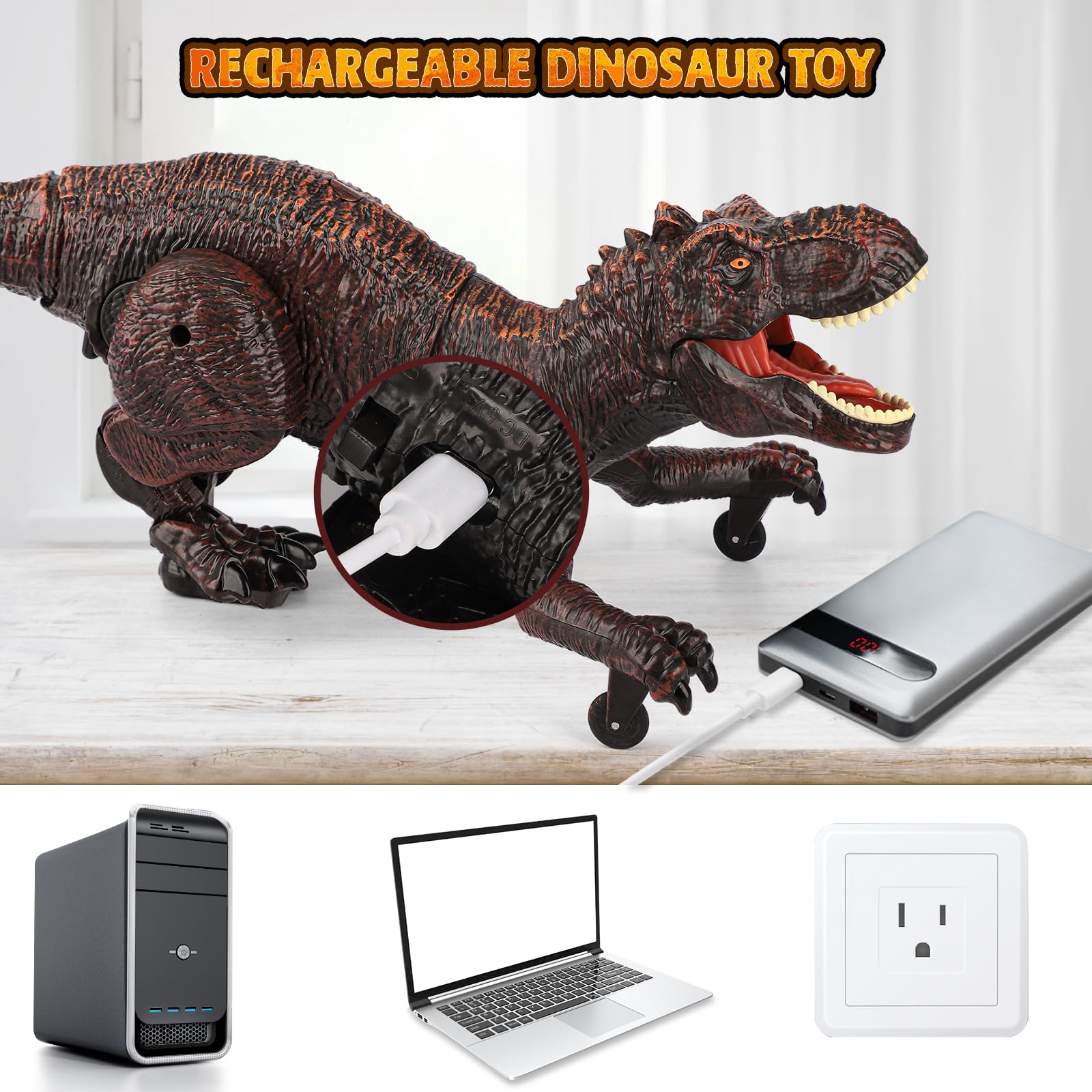 Dinosauro telecomandato Buoeuik, altra immagine