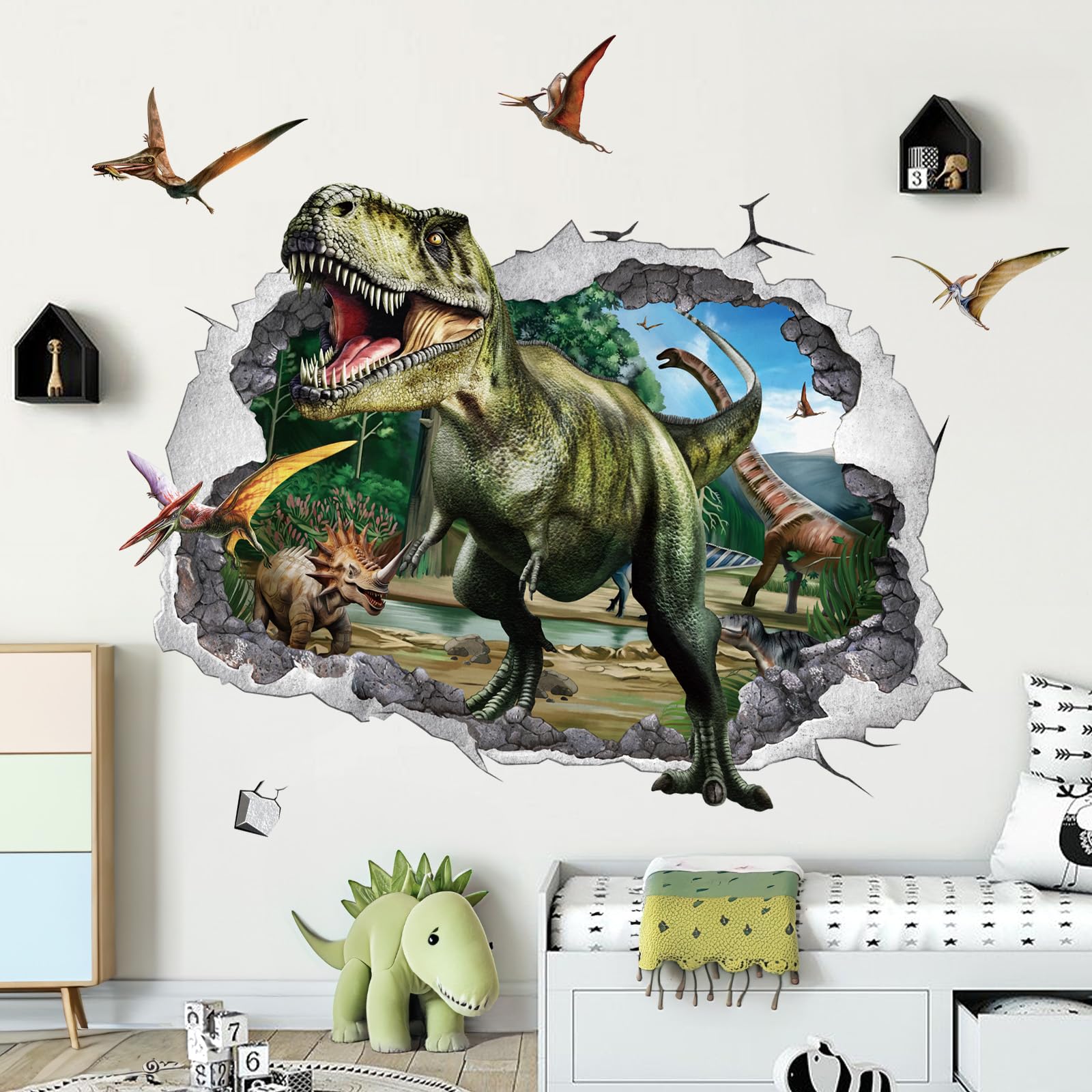 Adesivi dinosauri wondever, altra vista