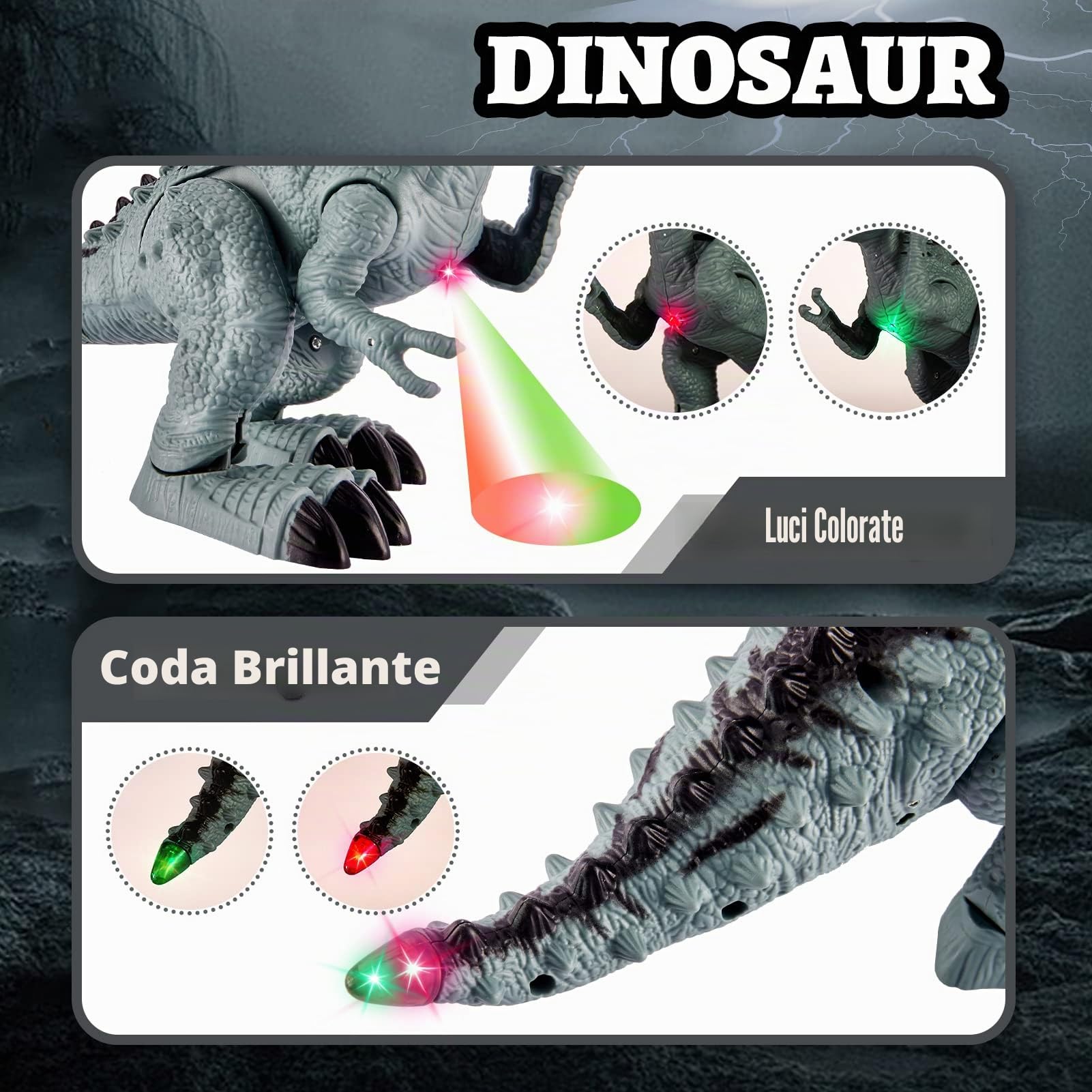 T-Rex che cammina TOEY PLAY, altra vista