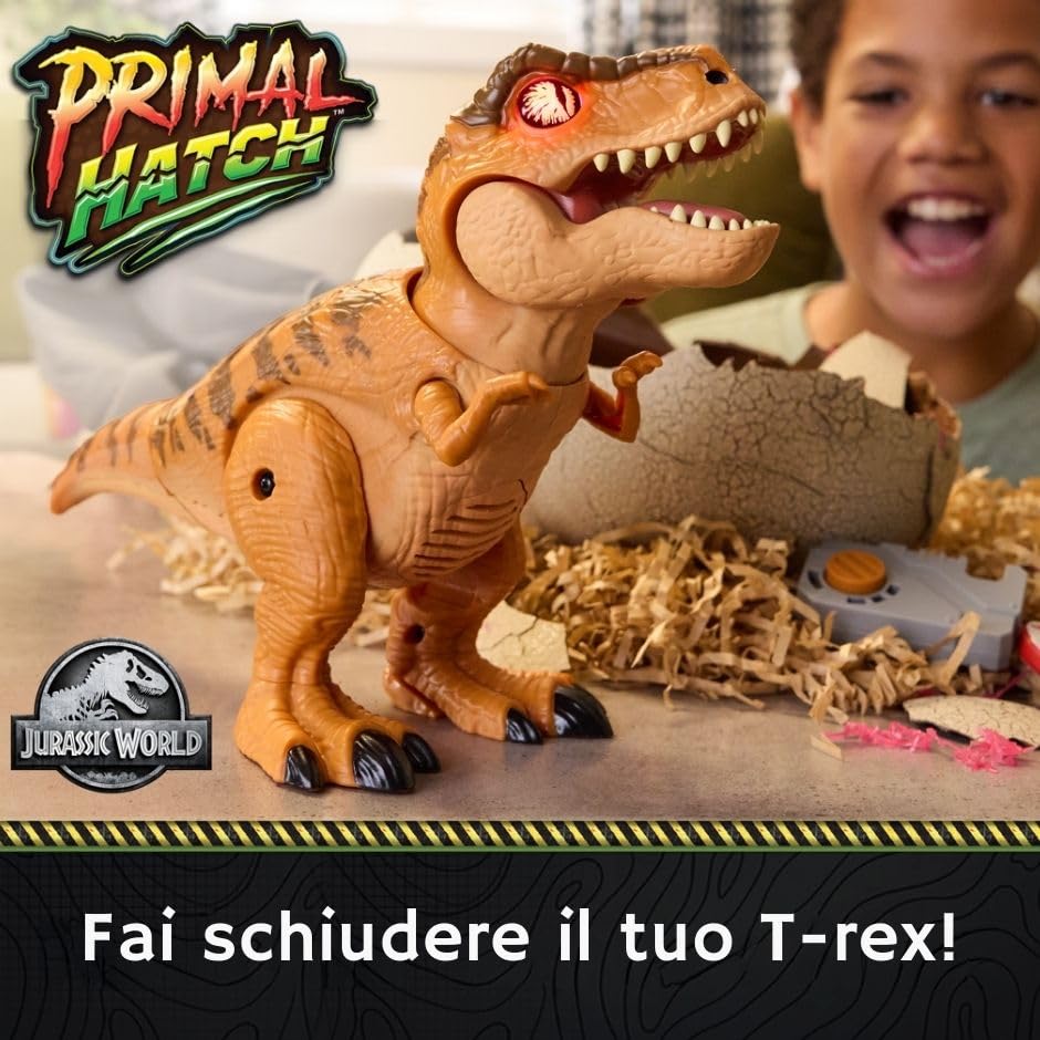 Uovo Primal Hatch che si incrina, dettaglio