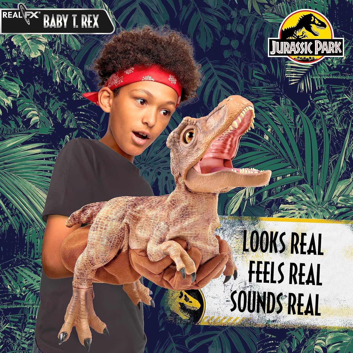 Baby T-Rex Real FX Wow Stuff, dettaglio