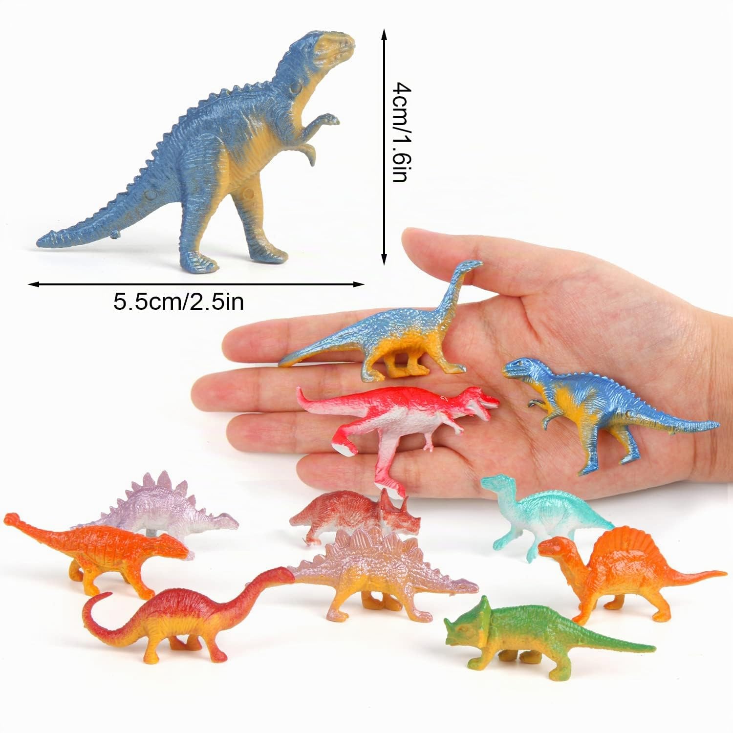 Mini dinosauri DERAYEE, altra vista