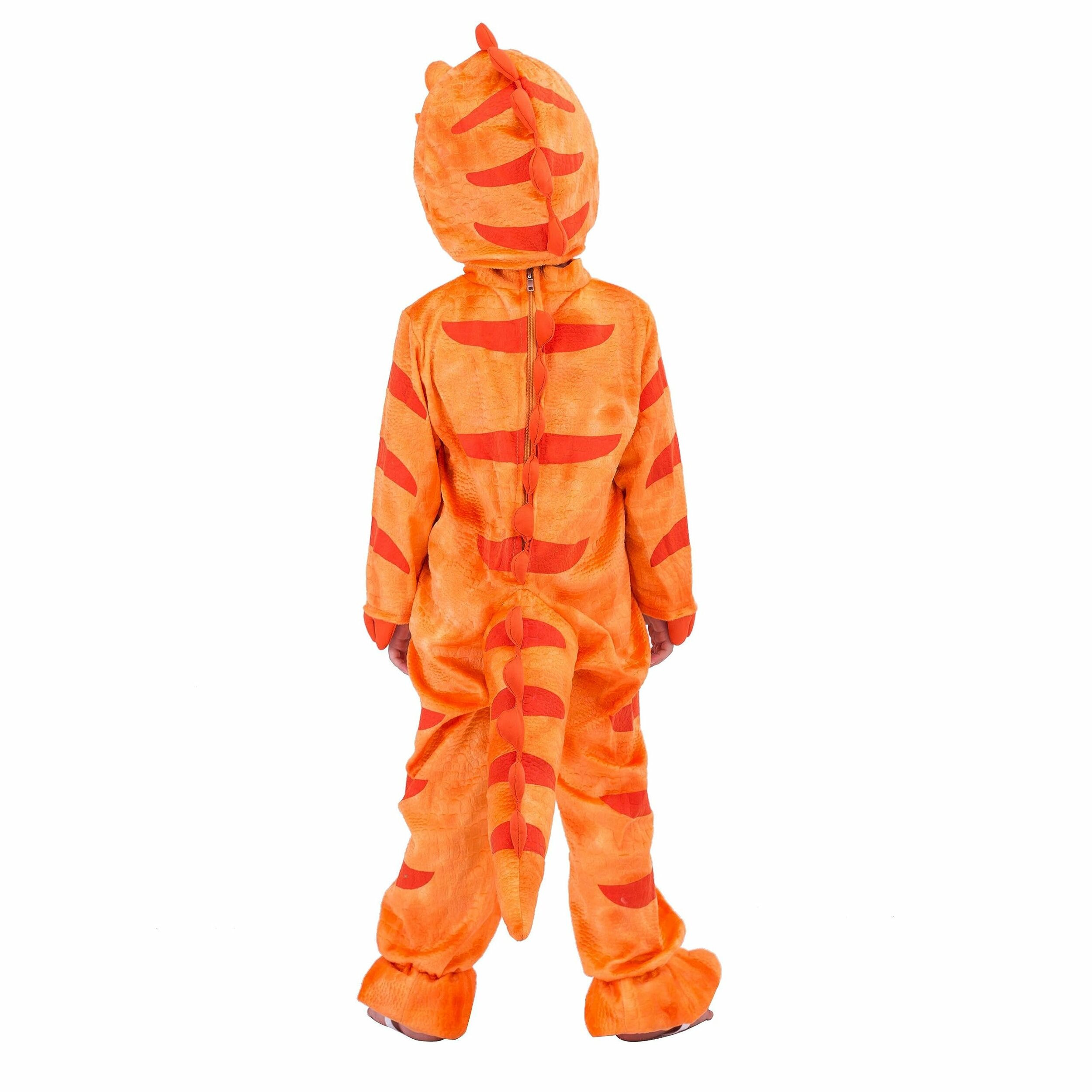 Costume T-Rex arancione Spooktacular Creations, dettaglio