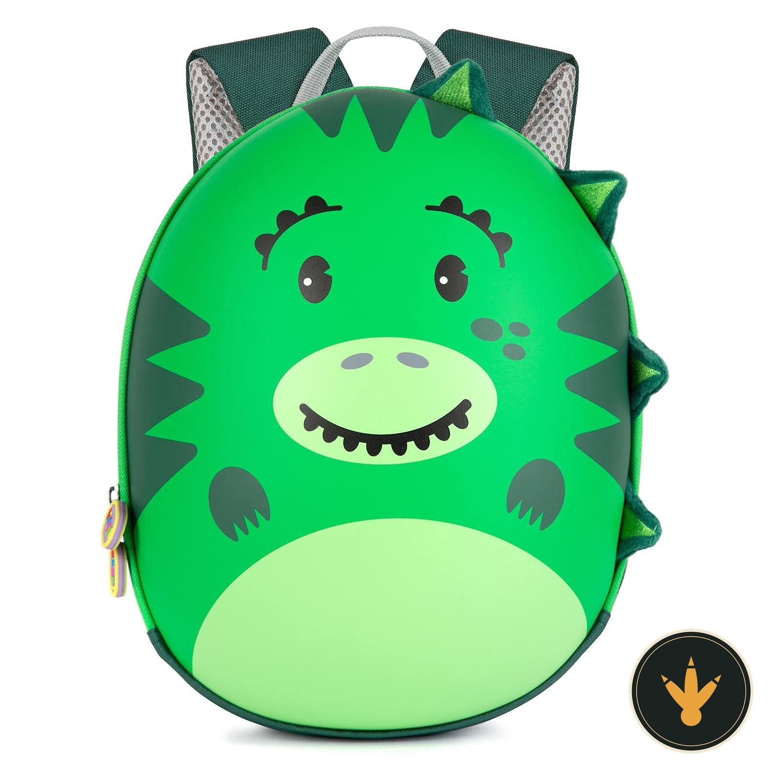 Zainetto boppi Tiny Trekker a forma di dinosauro verde