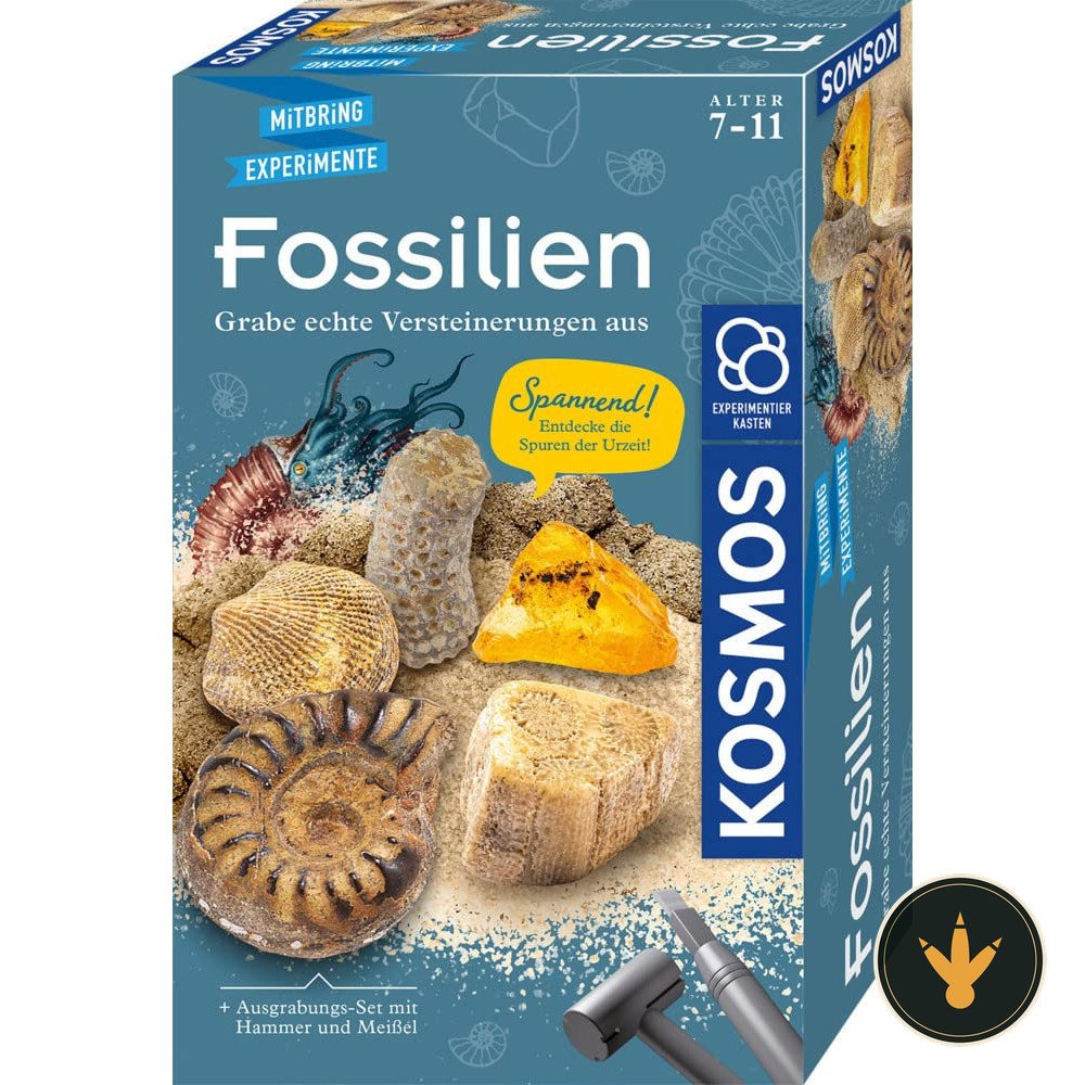 Confezione del kit scavo fossili Kosmos 657918