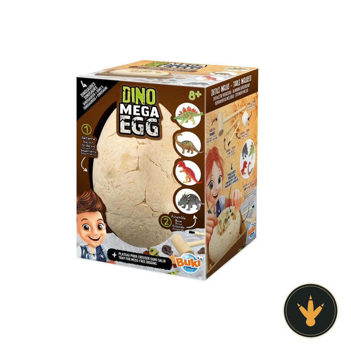 Confezione Buki Dino Uovo Gigante 2137