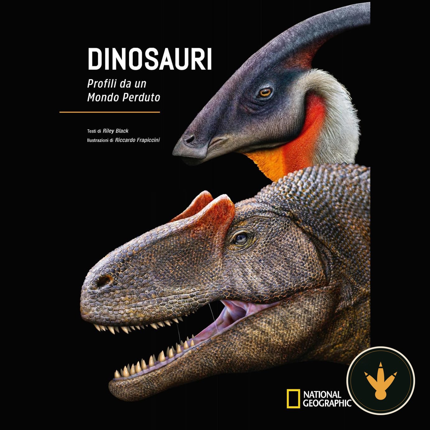 Copertina del libro Dinosauri. Profili da un mondo perduto, White Star