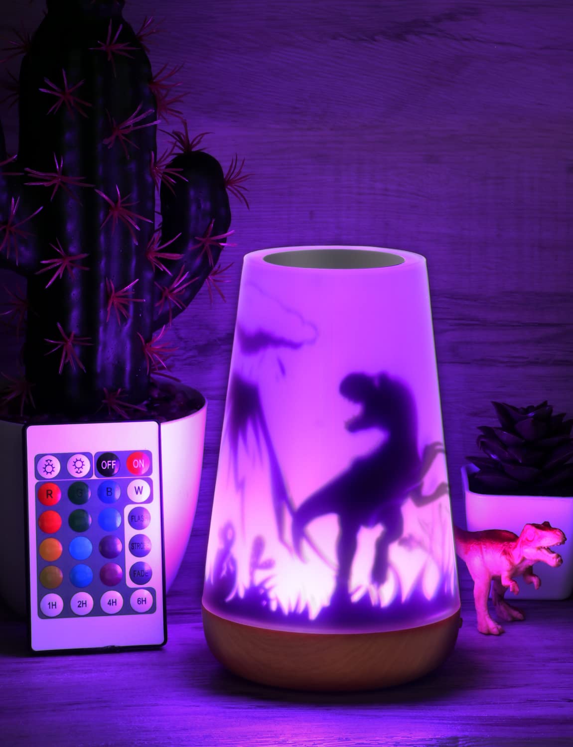 Luce notturna dinosauro Mostof, altra vista