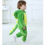 Costume dinosauro verde LOLANTA, dettaglio