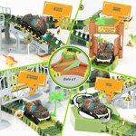 Testa di dinosauro gigante sulla pista Mini Tudou, altra vista