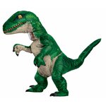 Costume gonfiabile Velociraptor Rubies, altra vista