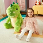 Peluche dinosauro gigante IKASA, altra vista
