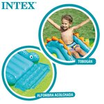Palma con spruzzino della piscina Intex, dettaglio