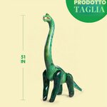 Brachiosauro gonfiabile JOYIN a una festa, altra vista
