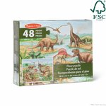 Puzzle Melissa & Doug Dinosauri, dettaglio dei pezzi