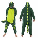 Tutina da dinosauro Spooktacular Creations per adulti, altra vista