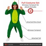 Costume da dinosauro Morph per adulti, altra vista