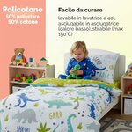 Parure Rapport Roarsome, lato verde con impronte