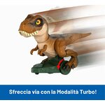 T-Rex telecomandato Roarin Frenzy Mattel HTP60, dettaglio