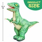 Dinosauro gonfiabile telecomandato Jovow, dettaglio