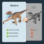 T-Rex telecomandato NEXBOX QX040, altra vista
