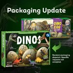 Dinosauri estratti dalle uova Dr. Daz, altra vista