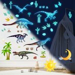 Adesivi dinosauri Tarklanda che brillano al buio