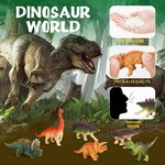 Set di 6 dinosauri Sanlebi, altra vista