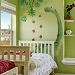Adesivo dinosauro gigante WandSticker4U, dettaglio