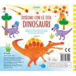 Libro Usborne Dinosauri con le dita, pagina interna